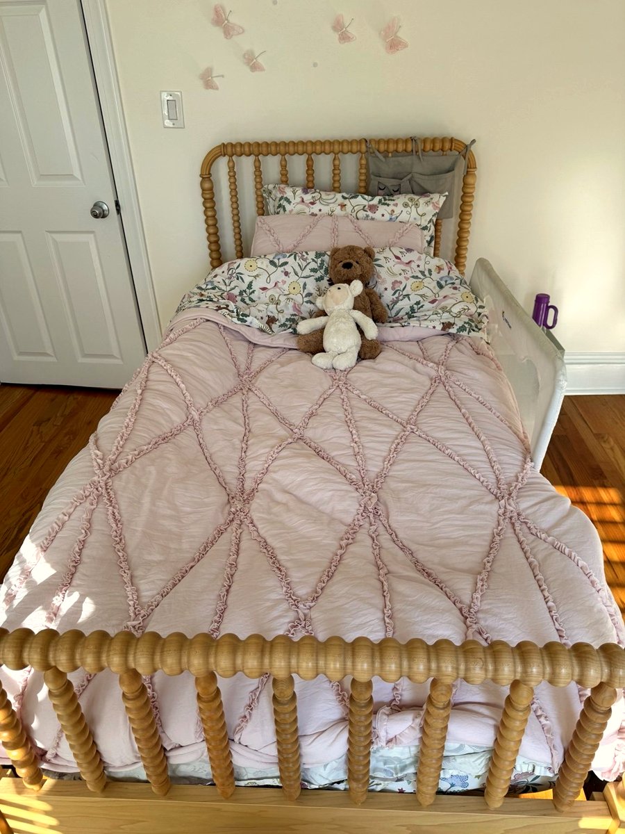 Blush Spindle Bedroom
