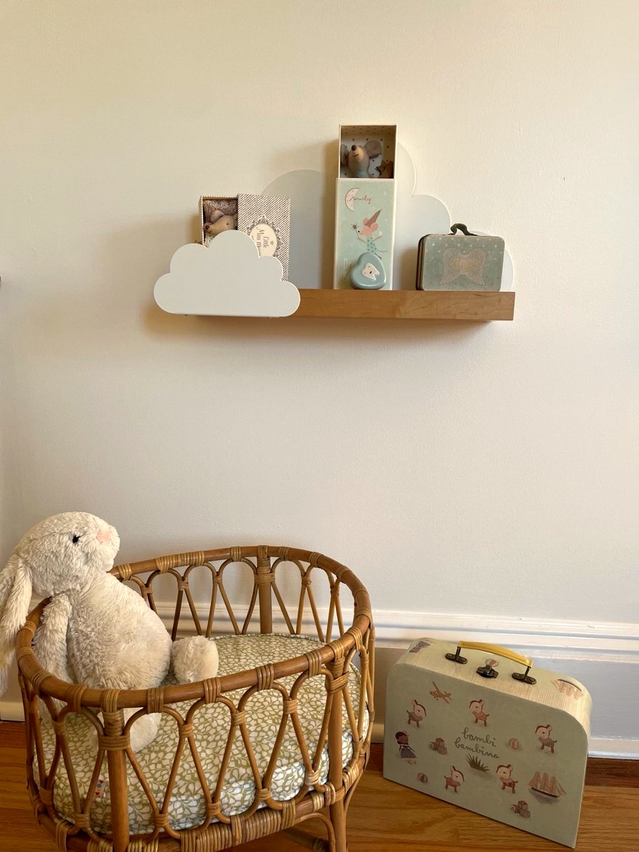 Whimsical Cloud Shelf